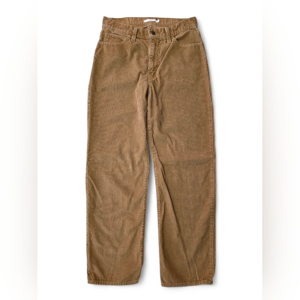 Levi’s 94 Baggy Corduroy Pants Brown Women W28 L31 Y2K Retro Workwear 90s